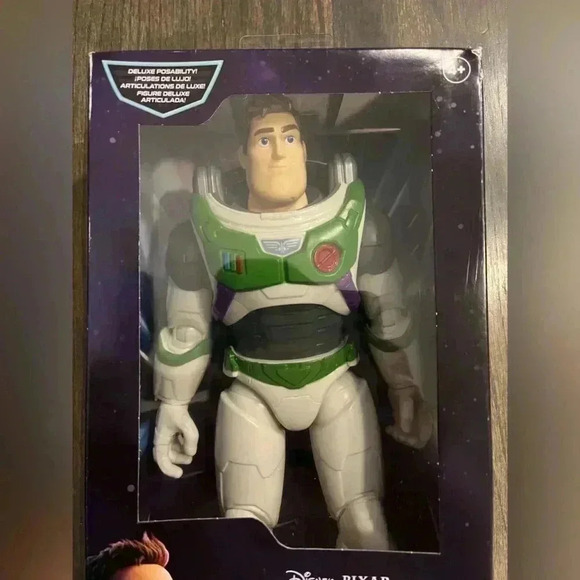 NWT Disney Buzz Lightyear Large 12 Inch Scale Space Ranger Alpha - Picture 6 of 7